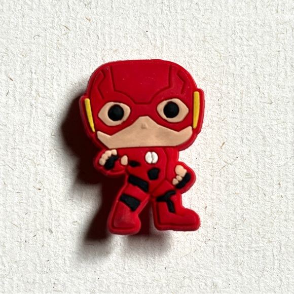 Jibbitz set of 5. Minions Batman & Captain America, Baby Yoda, Cars, & 1 more. - Picture 7 of 7